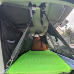 lit enfant VW T5 pour bébé 140 avec 2 filets de 40 cm de hauteur