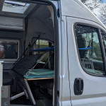 Letto adulto sospeso per furgone, furgone, camper, auto