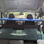 Letto adulto sospeso per furgone, furgone, camper, auto