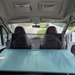 Letto adulto sospeso per furgone, furgone, camper, auto