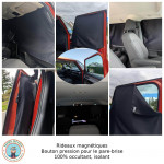 gordijnpakket voor auto's en bestelwagens