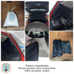 gordijnpakket voor auto's en bestelwagens
