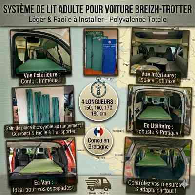 presentatie van het Breizh-Trotter-bed voor volwassenen