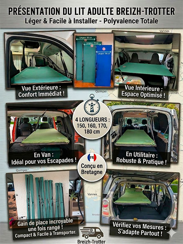 Lit Adulte Suspendu Breizh-Trotter