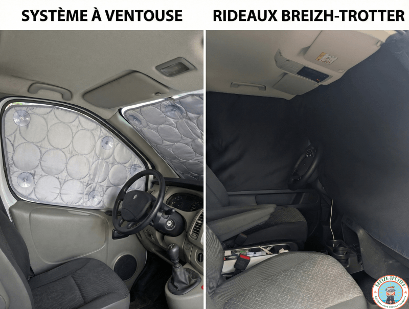 Comparatif isolation rideaux