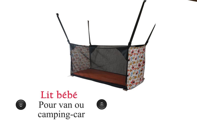 Vidéo lit enfant dans un fourgon ou un camping-car